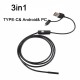 1m/5.5mm endoskop pre PC a Android USB/microUSB/USB-C