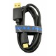 1m VOXLINK USB/microUSB kábel čierny