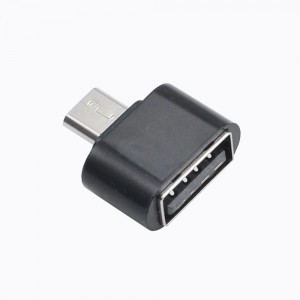 USB / microUSB OTG adaptér černý