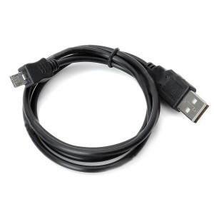 USB na Micro USB nabíjecí / datový kabel - černý (90 cm)