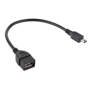 CABLETECH OTG Kabel USB-A / miniUSB 20cm
