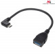 Kábel OTG USB 3.0 AF - USB-C Maclean MCTV-842